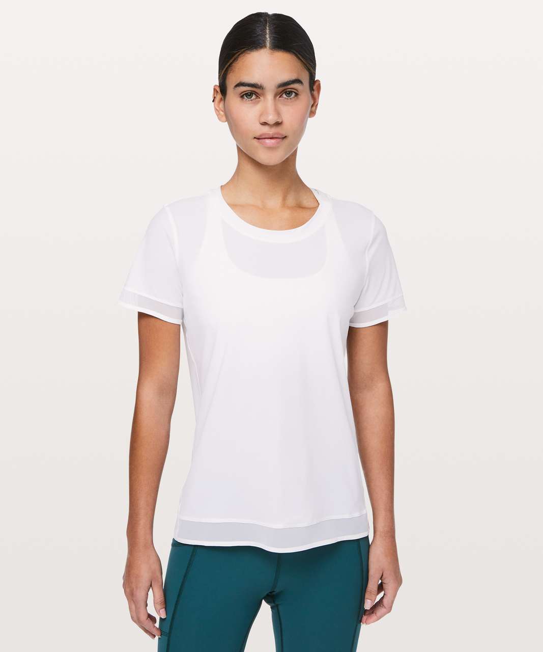 Lululemon Serve Up Some Sun Short Sleeve - White