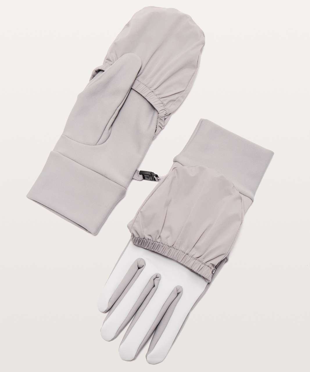 Lululemon Run Fast Gloves - Dark Chrome / Silver Ice