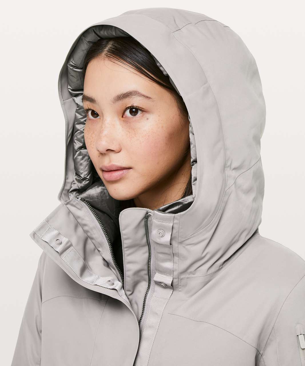 Lululemon Winter Warrior Parka - Dark Chrome - lulu fanatics