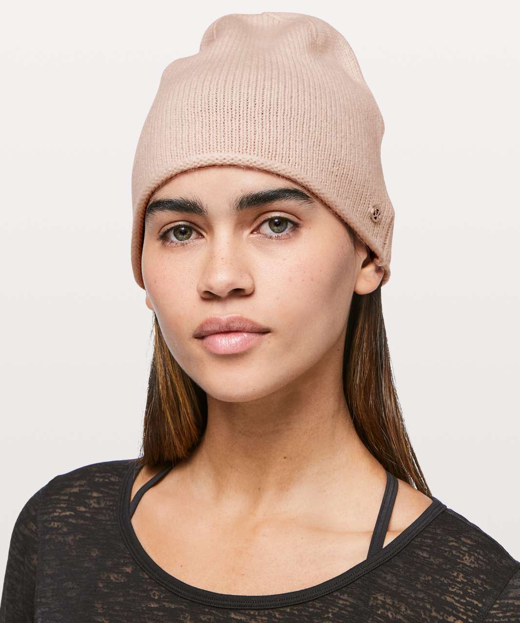 Lululemon Bubble Knit Pom Beanie - Black - lulu fanatics