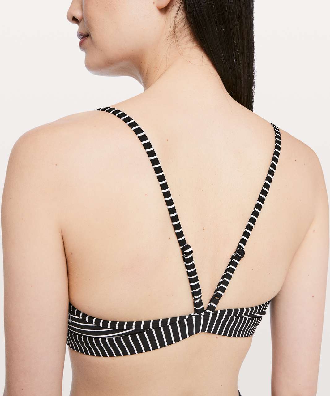 Lululemon Deeper Breath Bra - Mod Stripe Black White