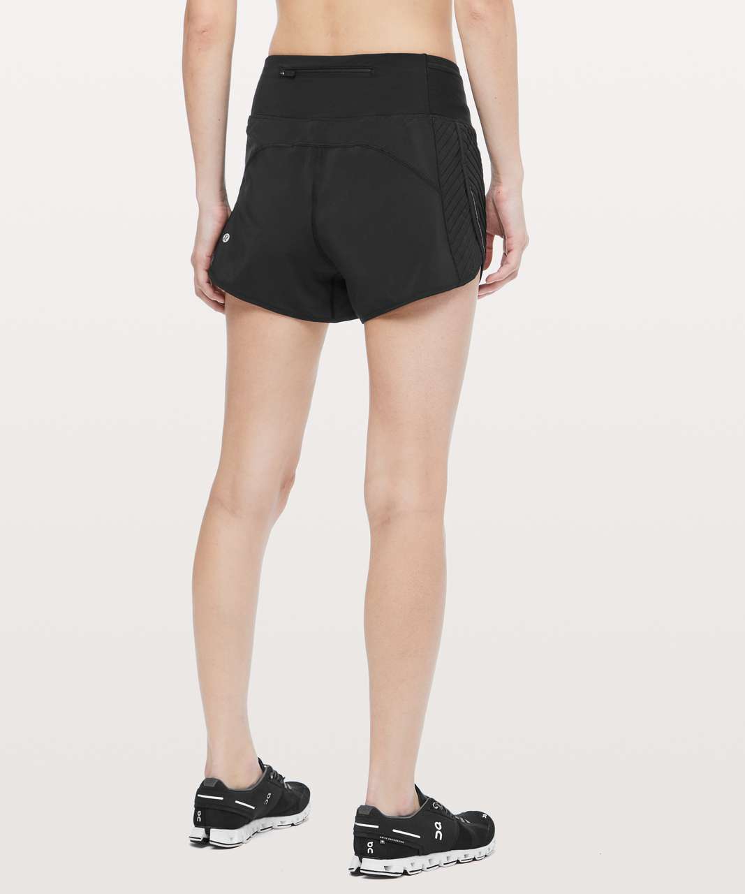 Lululemon Real Quick Short *Pintuck *3.5" - Black