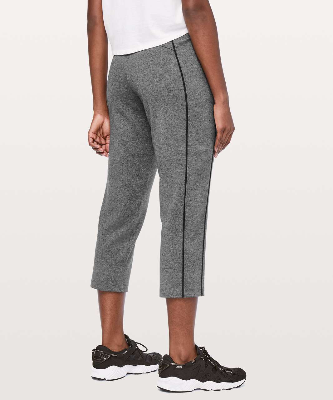 Lululemon Light Strides Crop *23" - Heathered Core Dark Grey