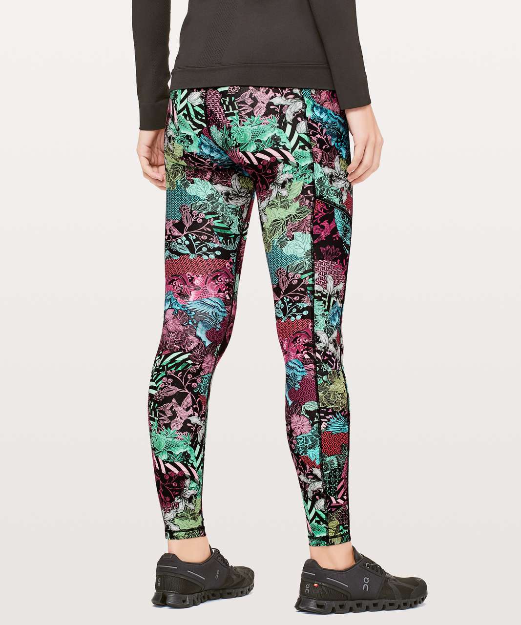 Lululemon Speed Up Tight / Leggings - Zen Garden Floral Print - Size 4 NWOT