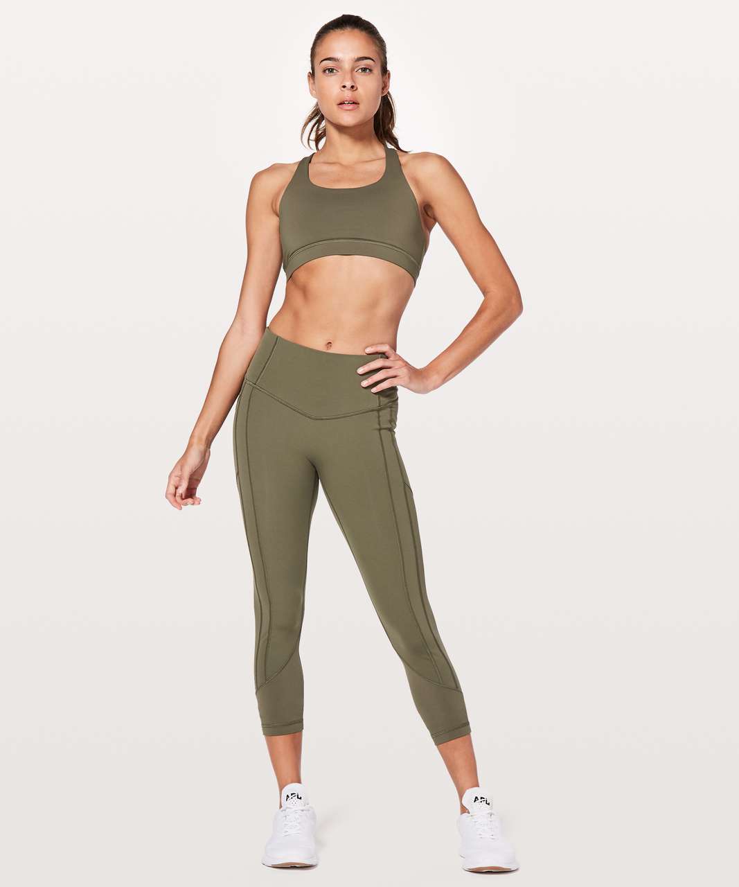 Lululemon Time To Sweat Bra - Sage