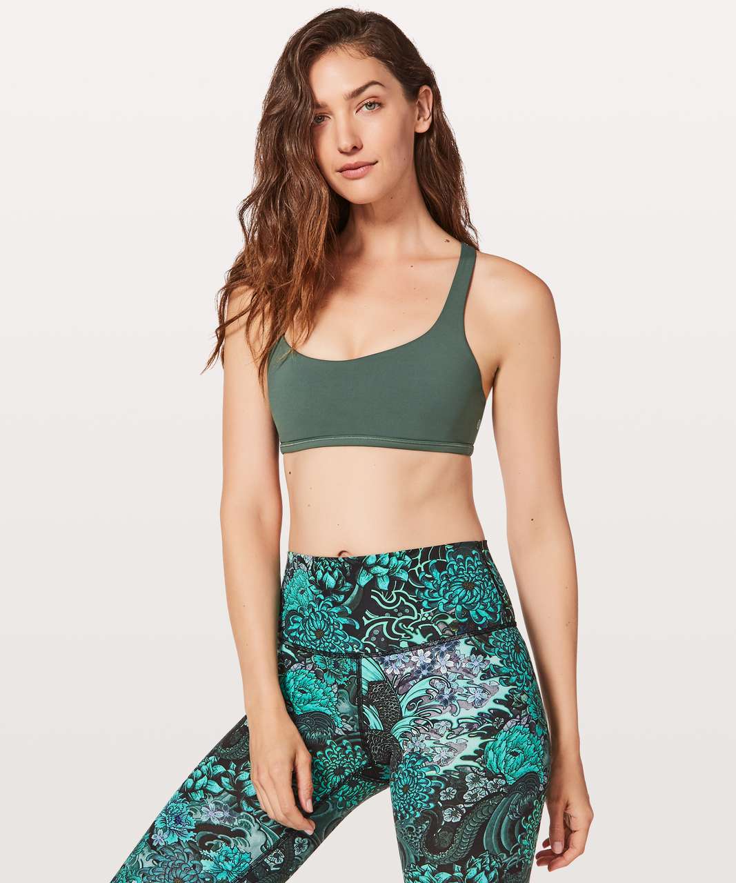 Lululemon Free To Be Bra (Wild) - Dark Forest