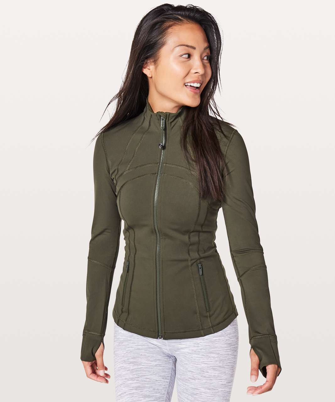 lululemon olive green jacket