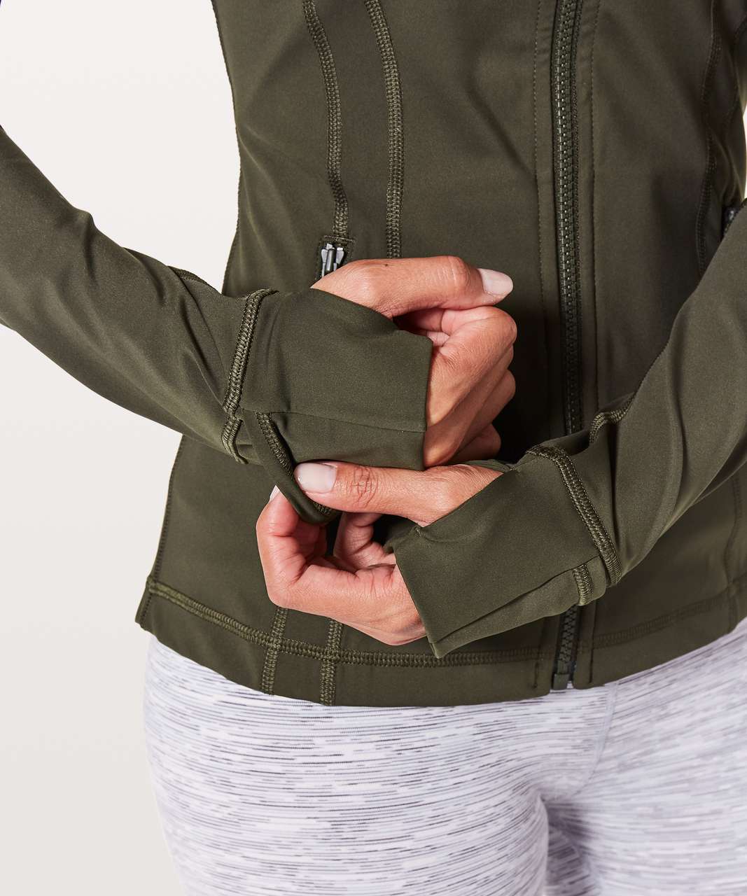 Lululemon Define Jacket *Nulux - Dark Olive - lulu fanatics