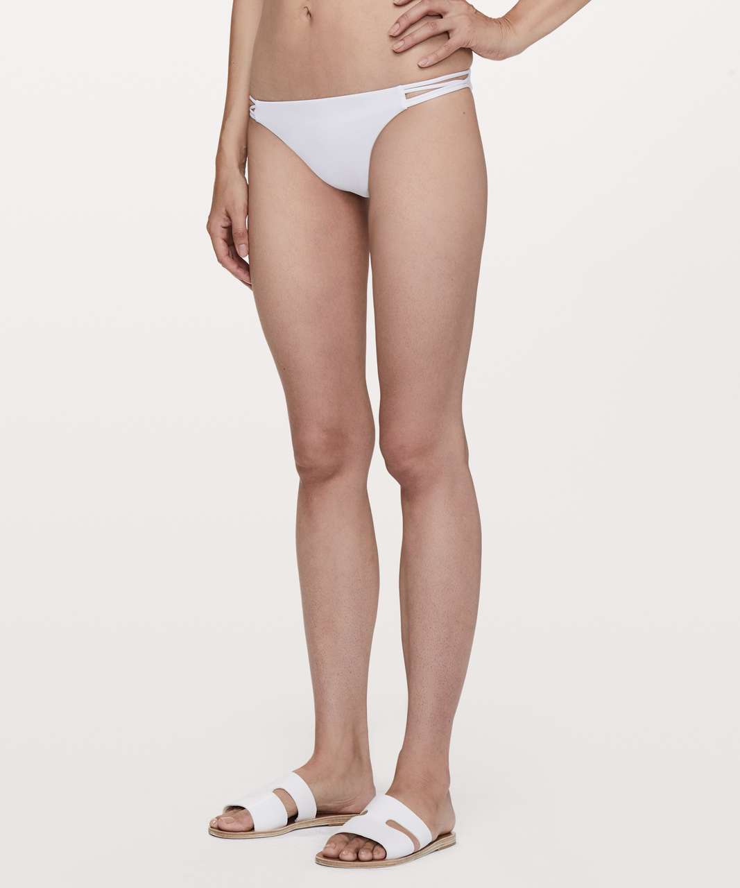 Lululemon Shoreline Bikini Bottom - White