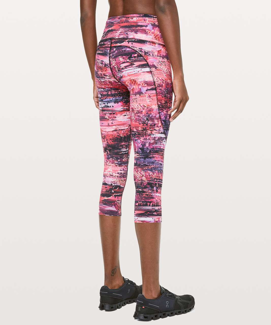 Lululemon Fast and Free Crop II 19 *Non-Reflective - Larkspur - lulu  fanatics