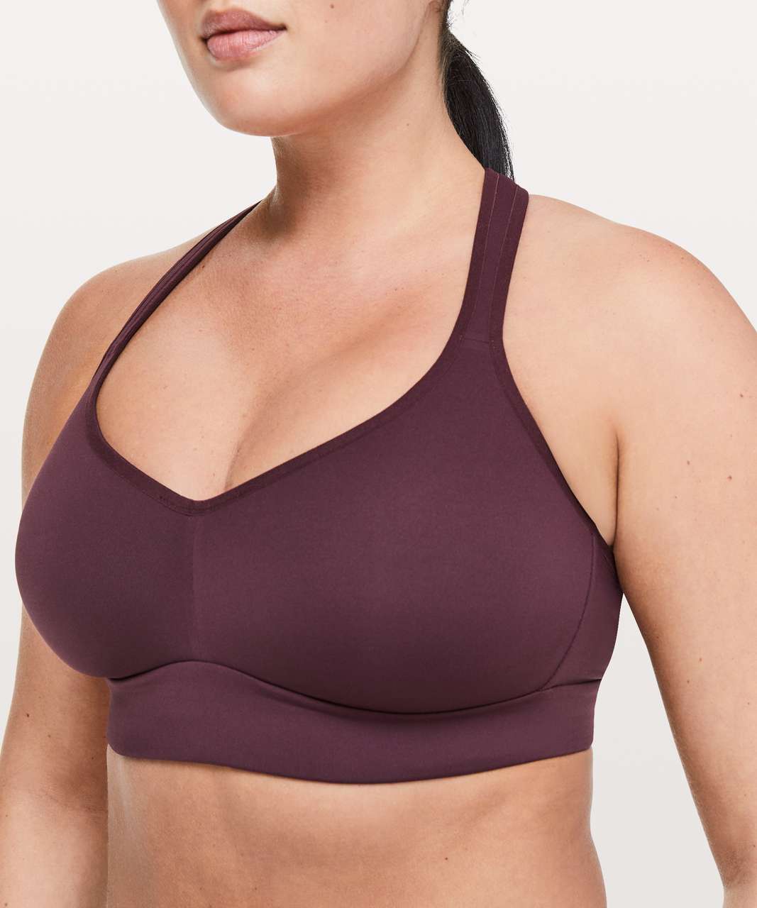 Lululemon Speed Up Bra C/D - Dark Adobe