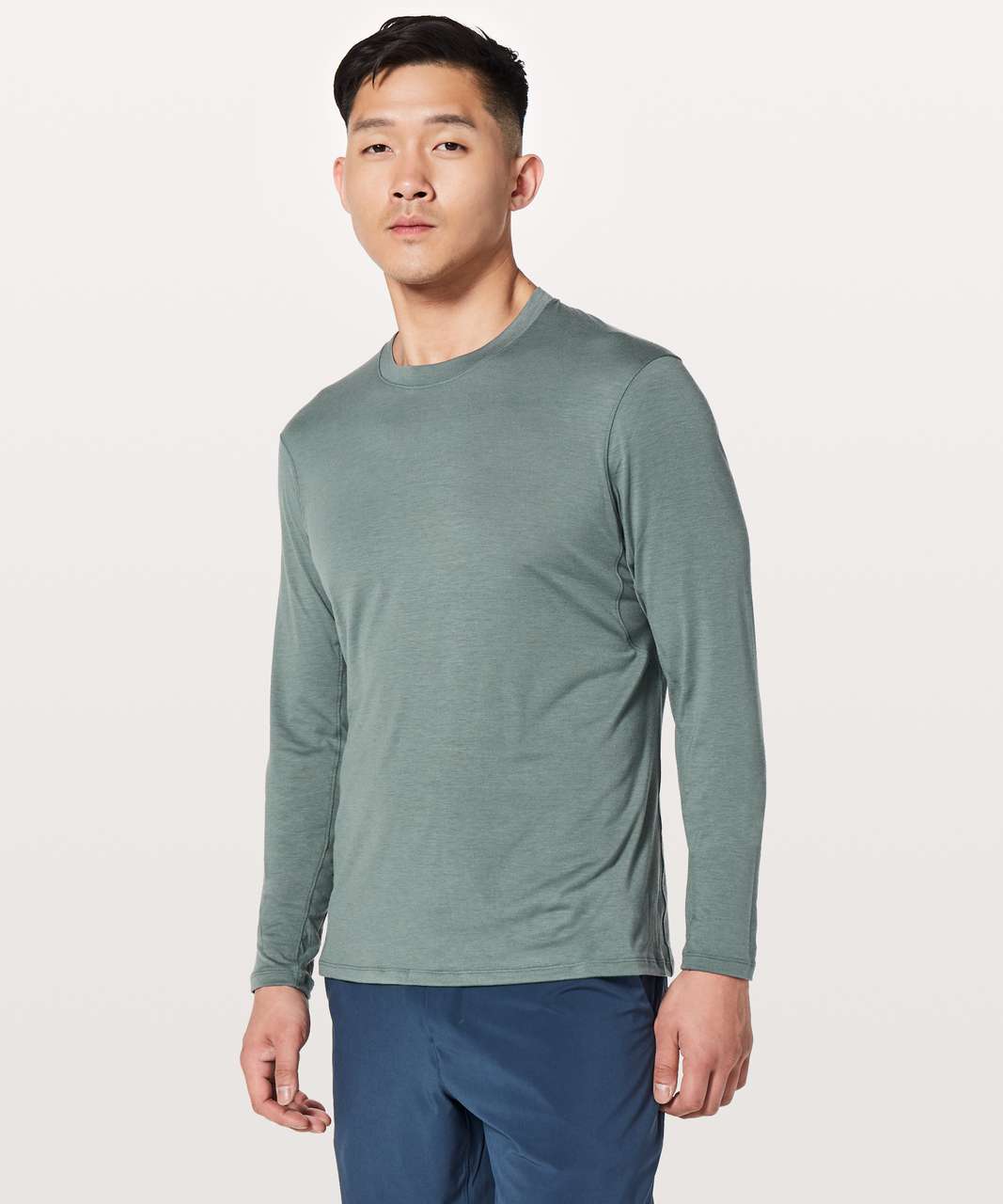 Lululemon Somatic Aero Long Sleeve - Mystic Green