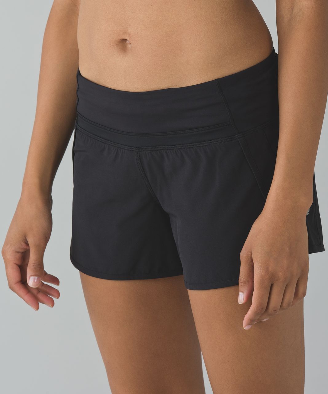 Lululemon Run Times Short *4-way Stretch 4 - Black - lulu fanatics