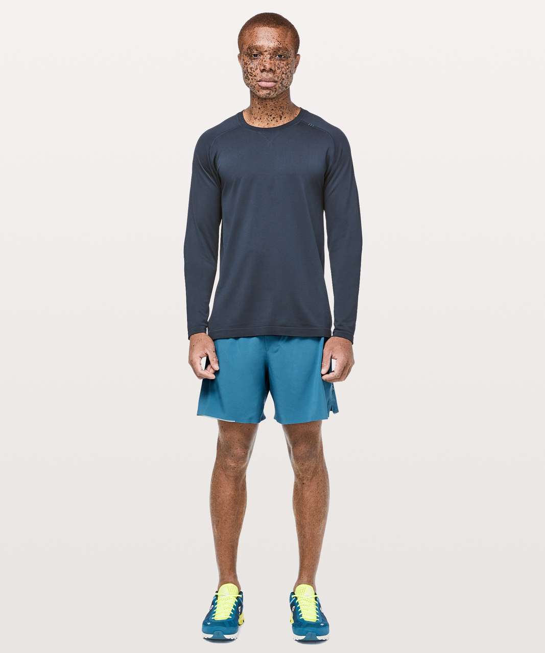 Lululemon Surge Short *6" Updated - Pewter Blue