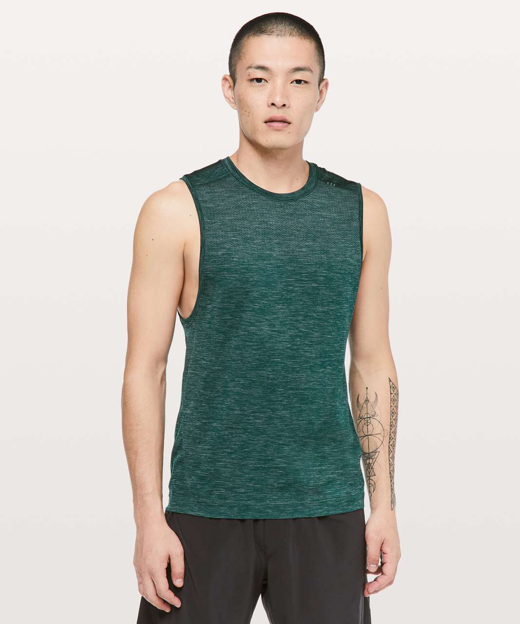 Lululemon Metal Vent Tech Muscle Tank - Anchor / Royal Emerald