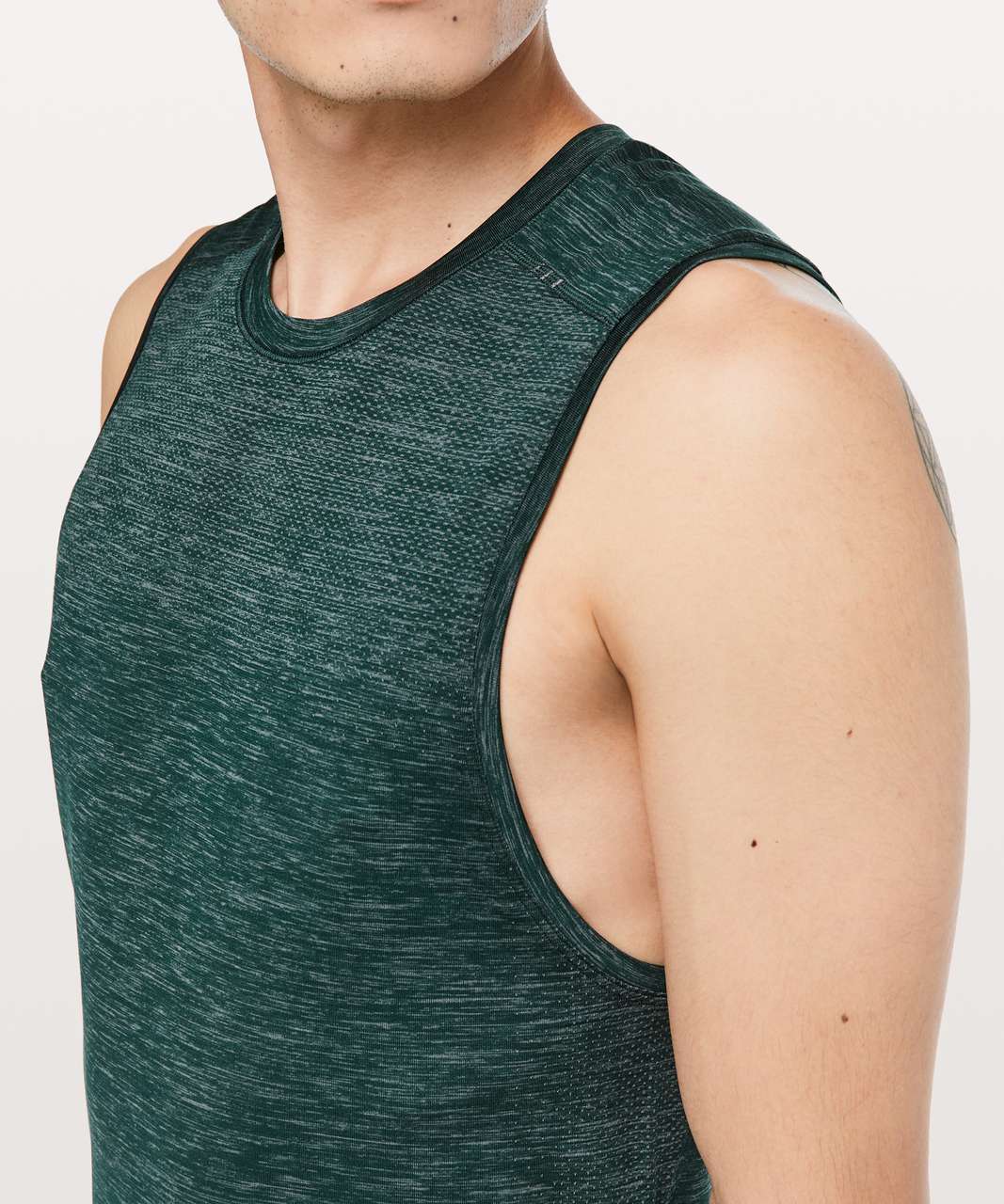 Lululemon Metal Vent Tech Muscle Tank - Anchor / Royal Emerald