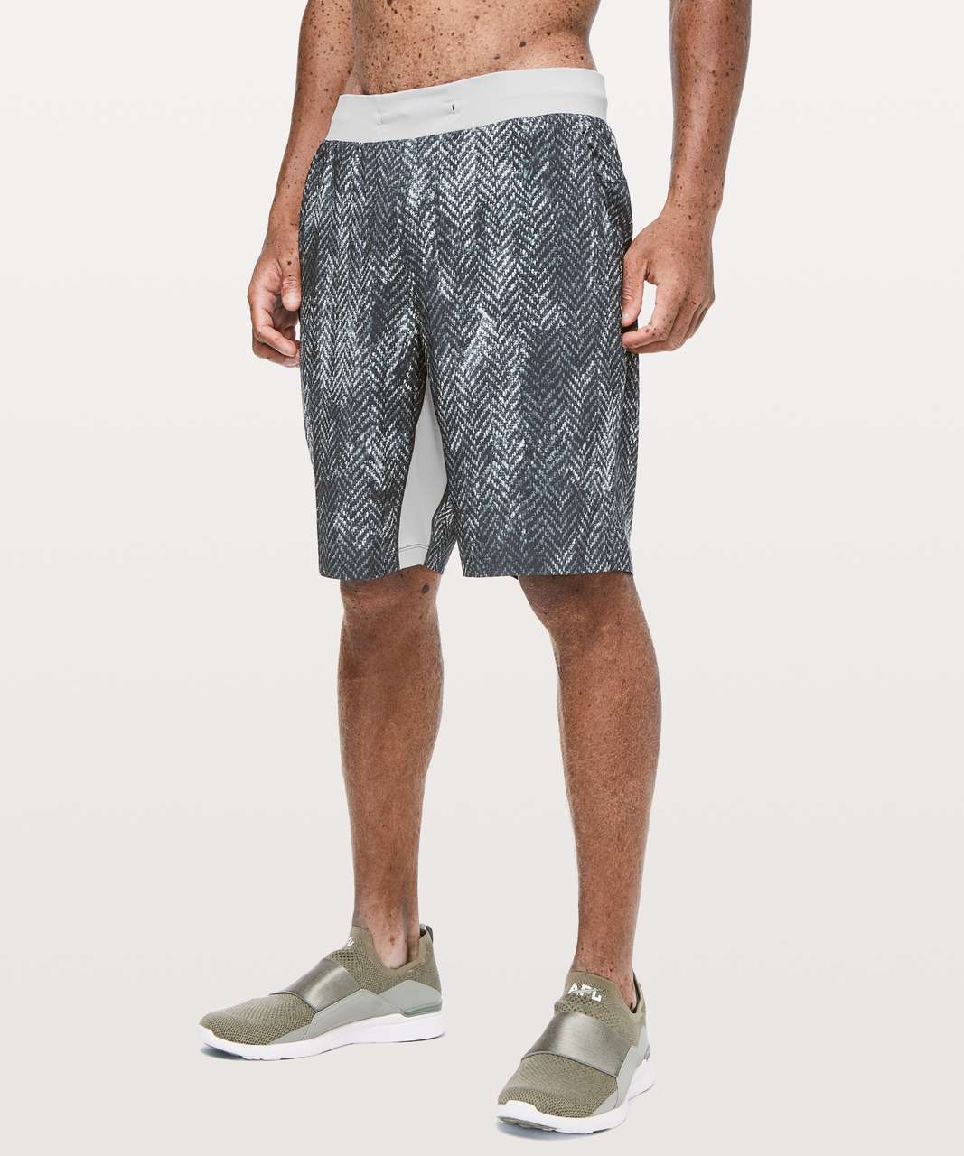 Lululemon T.H.E. Short *Nulux Liner 9 - Bleached Herringbone