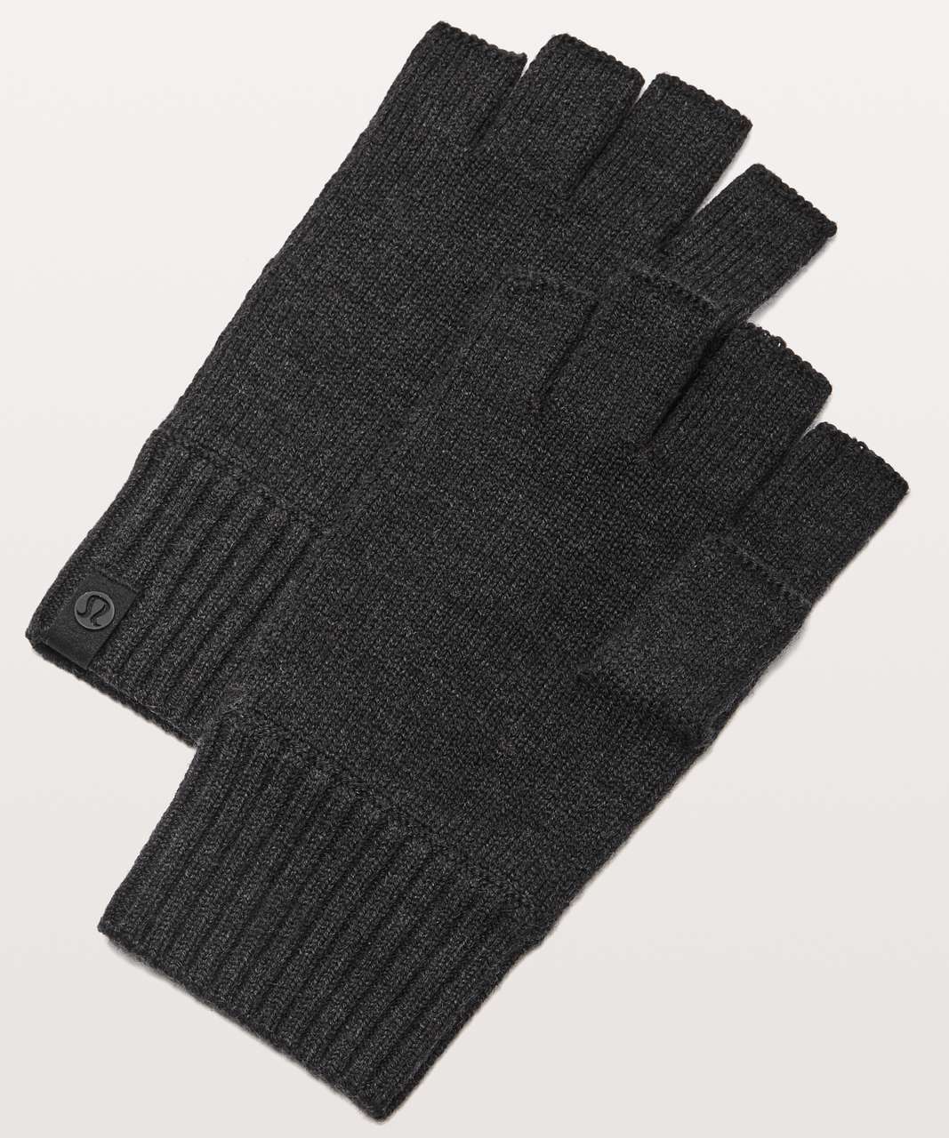 Lululemon Wool Regulate Fingerless Gloves - Heathered Core Black