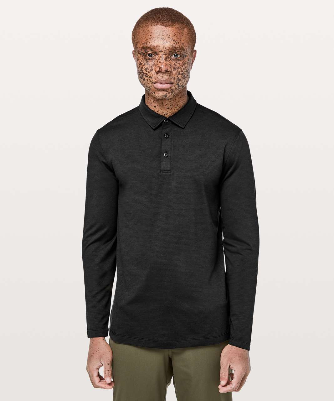 Lululemon Evolution Long Sleeve Polo - Black