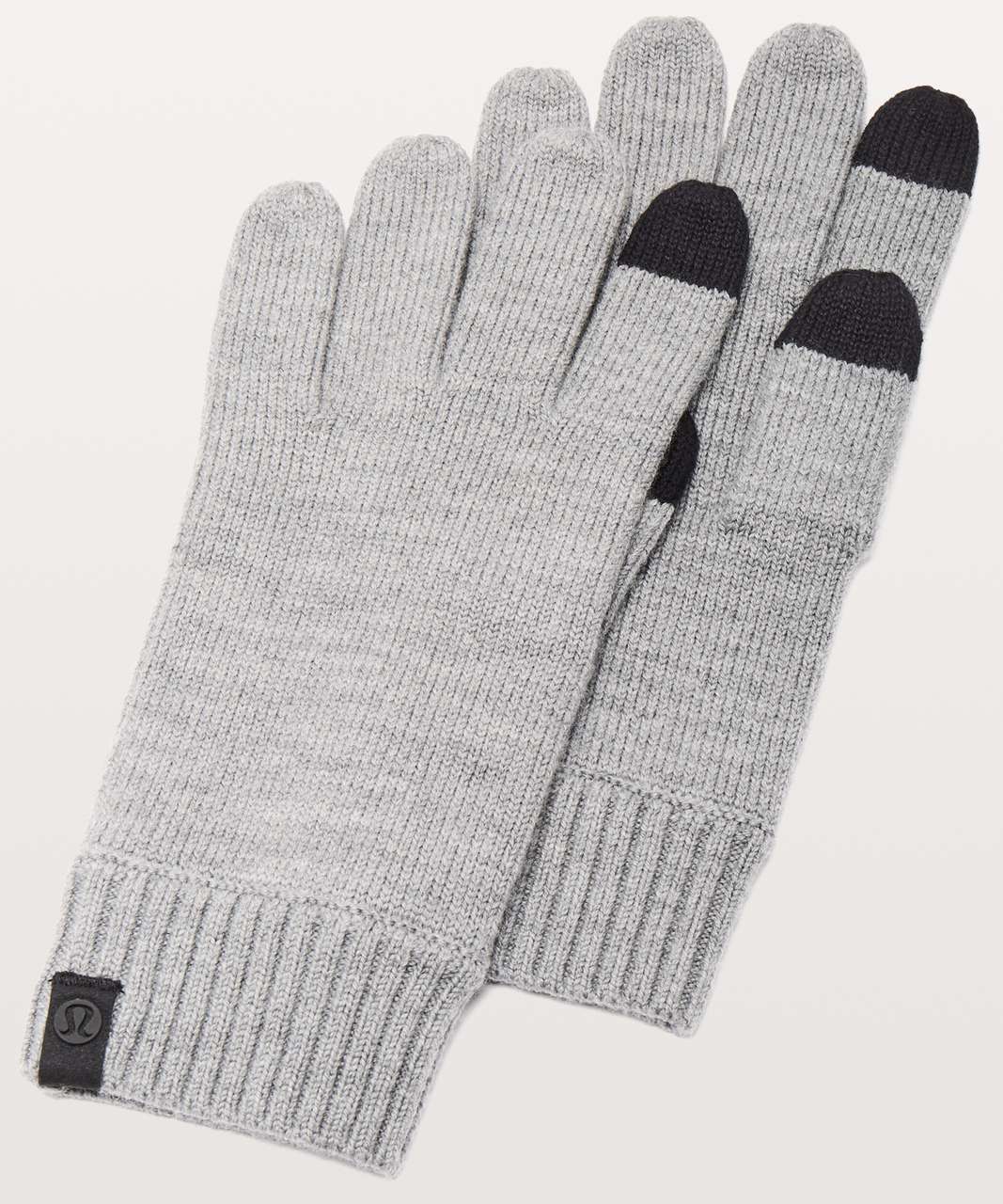 Lululemon Cold Pursuit Knit Gloves - Heathered Core Medium Grey