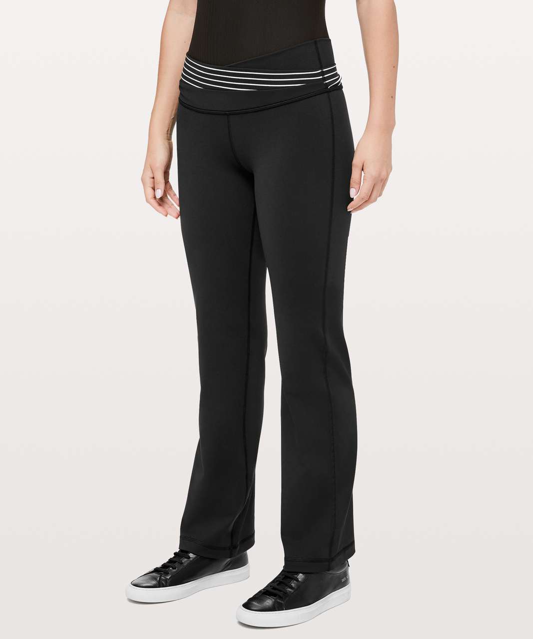 Lululemon Astro Pant *32 - Black / Parallel Stripe Black White - lulu  fanatics