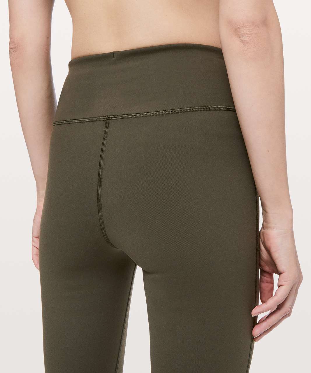 Lululemon Skinny Will Pant *Full-On Luon - Dark Olive - lulu fanatics