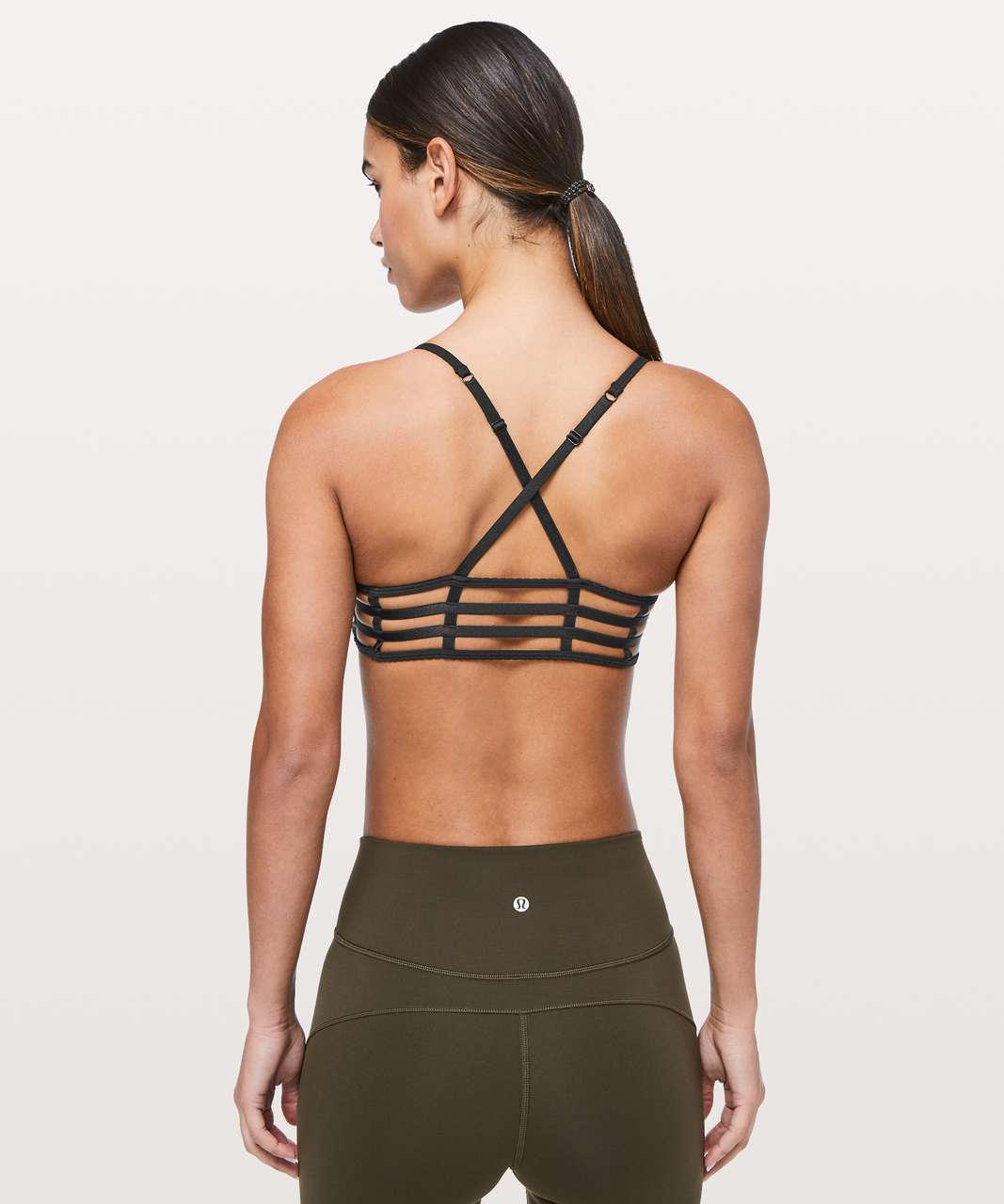 Lululemon Hot Spell Bra - Screen Toile Multi / Black