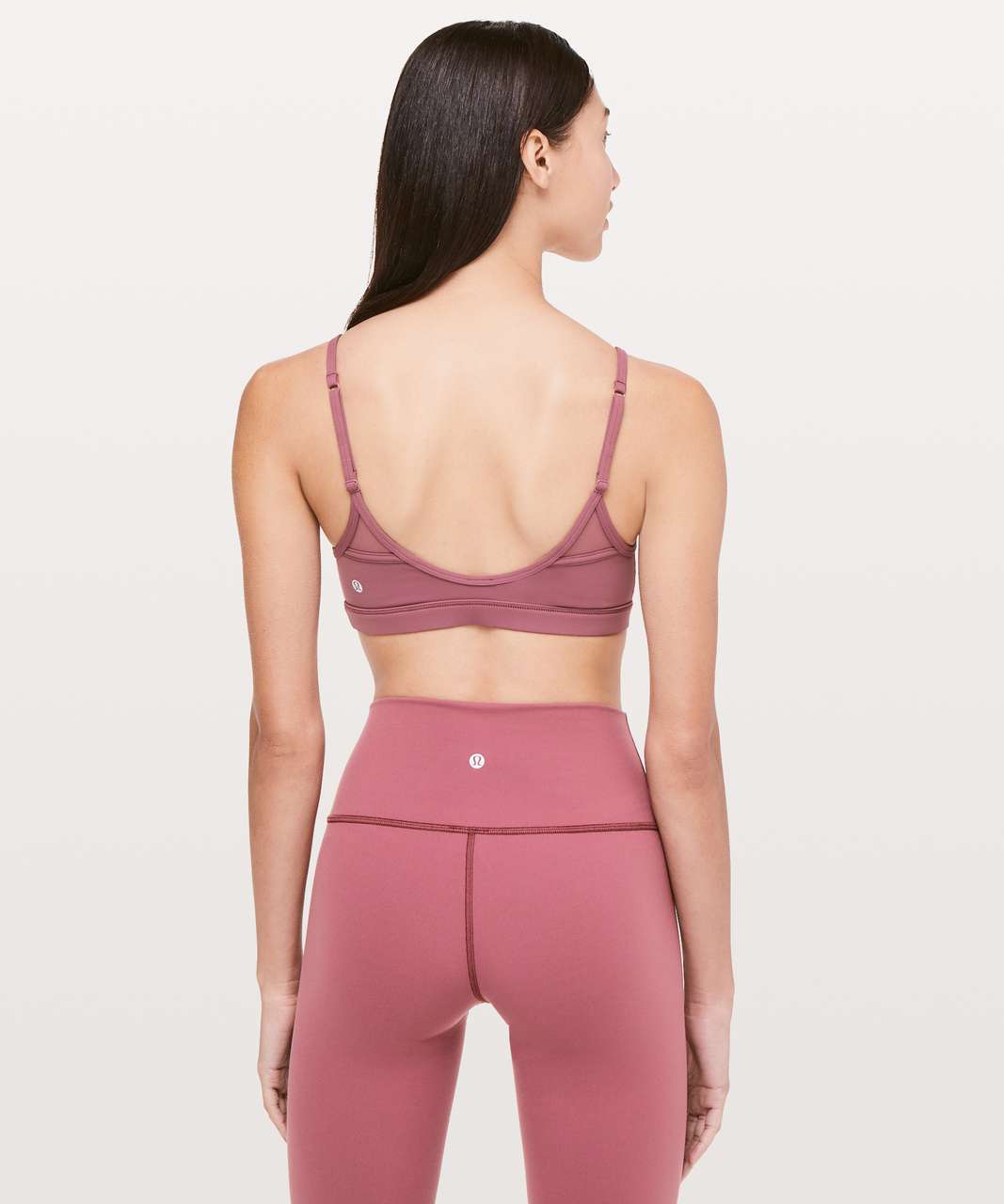 Lululemon Dance To Yoga Bra - Misty Merlot