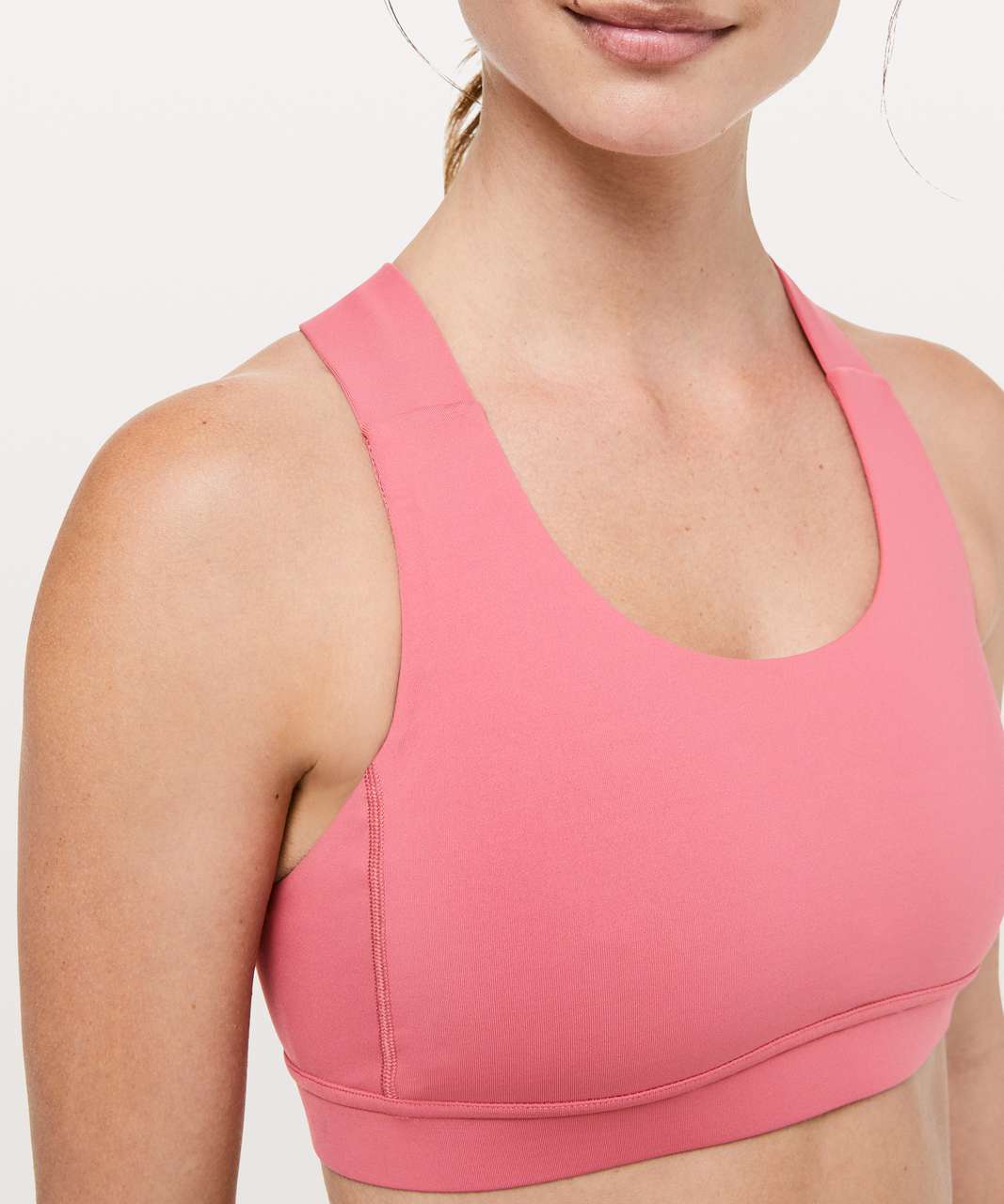 Lululemon All Sport Bra III - Hibiscus Pink - lulu fanatics