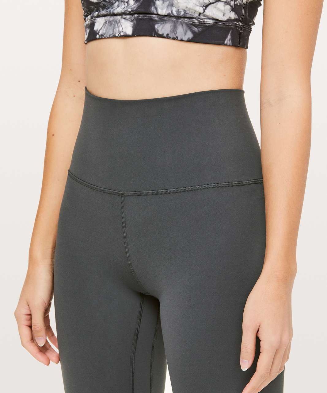 Lululemon Base Pace High-Rise Crop 23 - Everglade Green - lulu fanatics