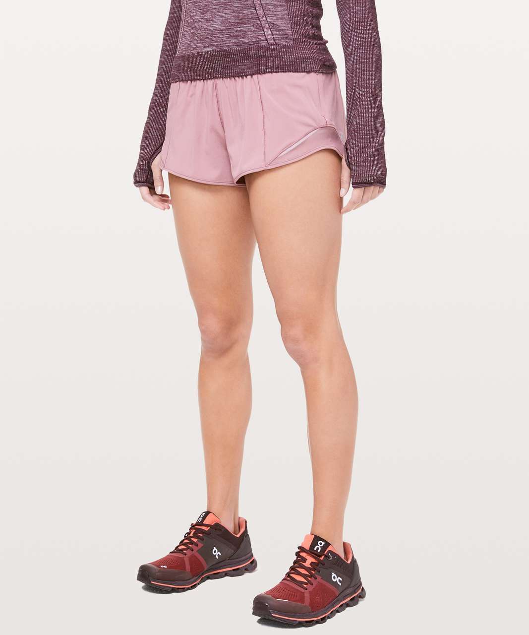 Lululemon Hotty Hot Short II *2.5" - Spanish Rose