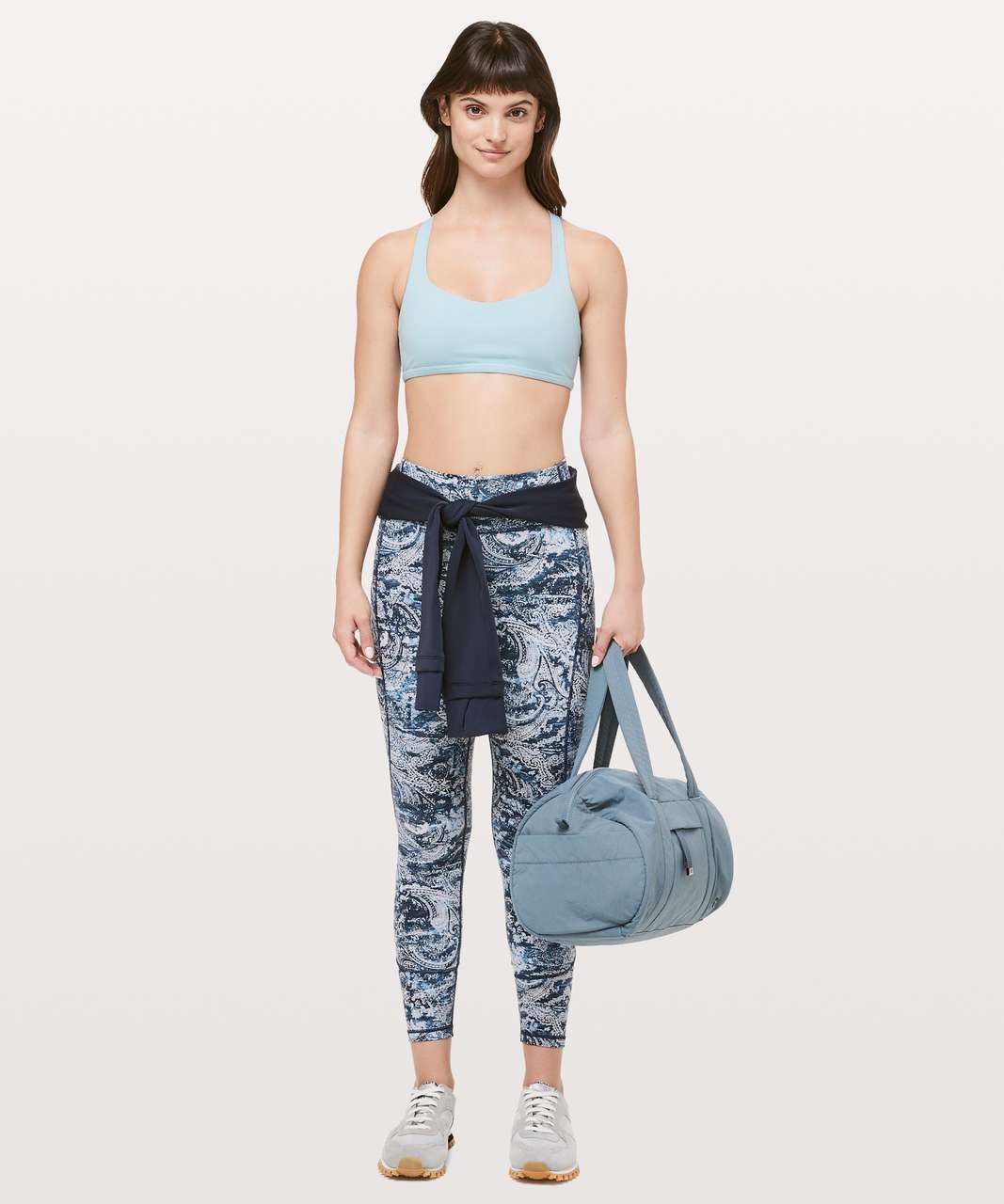 Lululemon Free To Be Bra (Wild) - Blue Haze / Carbon Blue - lulu fanatics