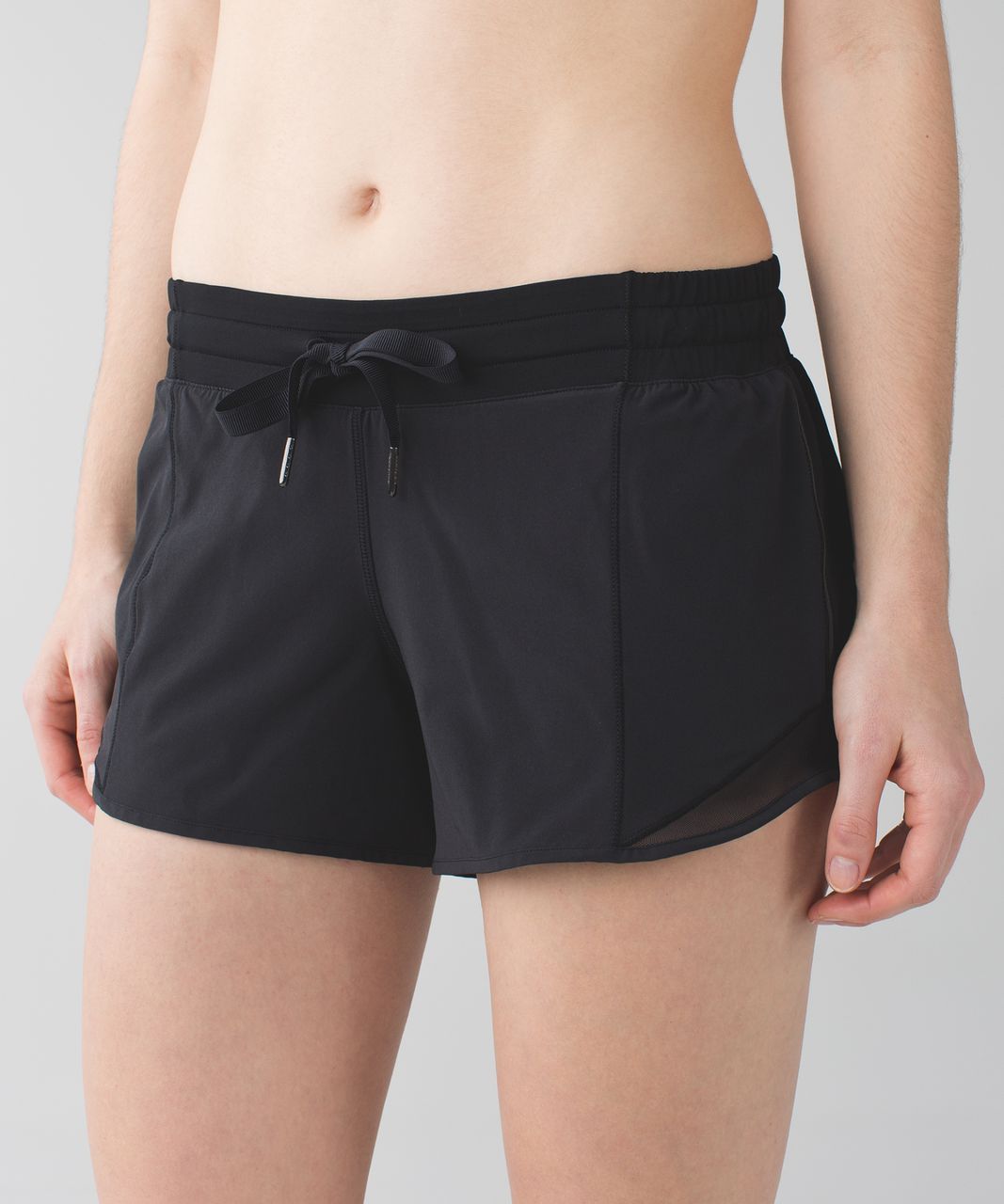 Lululemon Hotty Hot Short - Black (First Release) - lulu fanatics