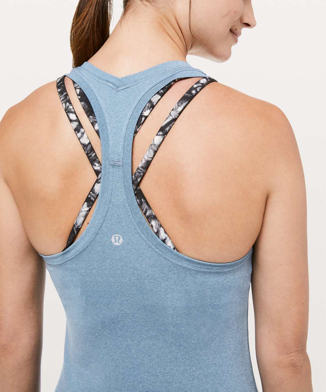 Lululemon Cool Racerback II - Heathered Illuminight