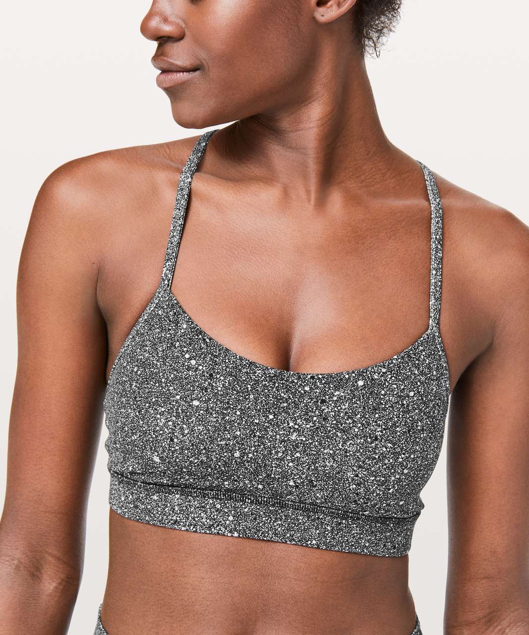 Lululemon Flow Y Bra in Intricate Oasis Love Red Multi, We're Tackling Our  Goals in February With the Help of These Health and Fitness Products