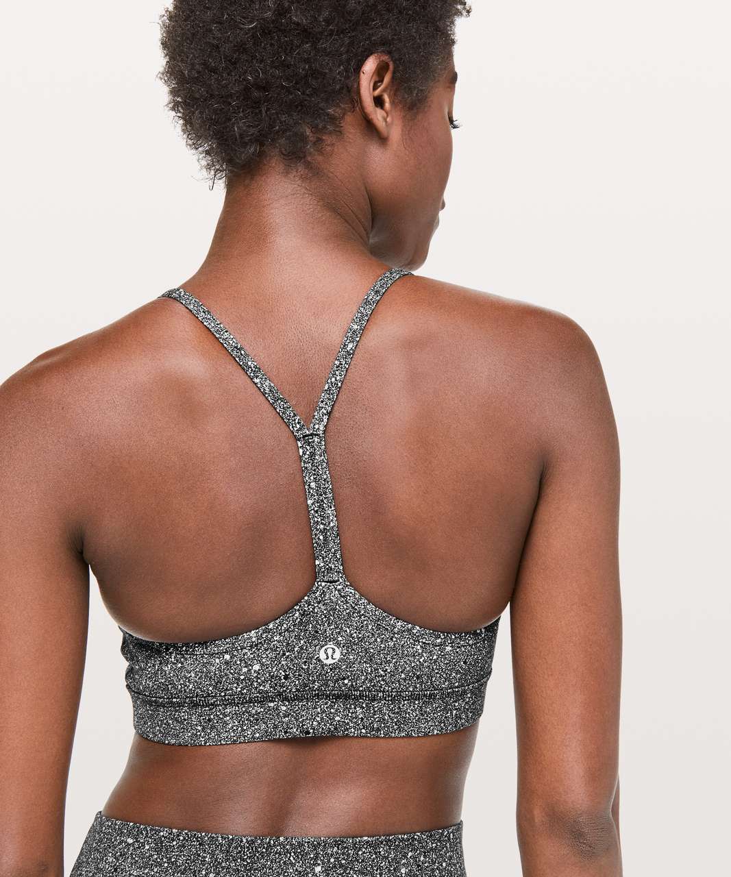 Lululemon Splatter Speckled Flow Bra Size 4