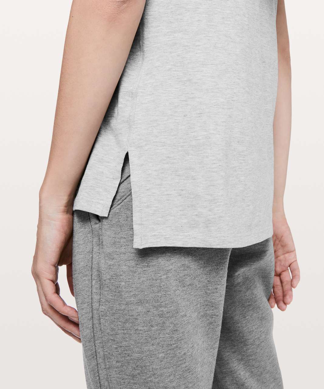 Lululemon Love Sleeveless Tank - Heathered Core Light Grey