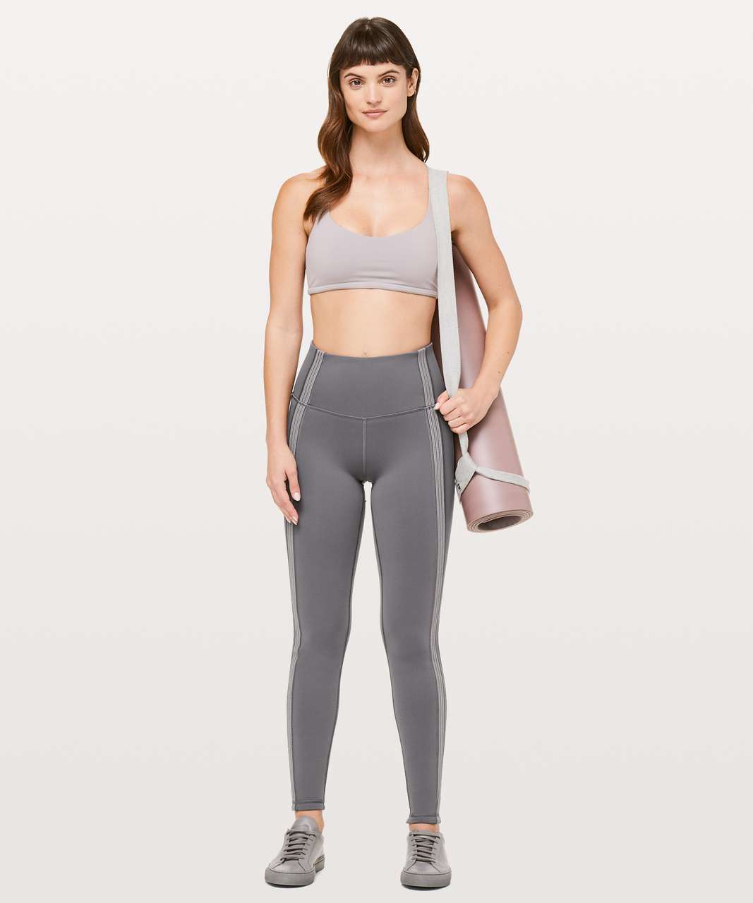 Lululemon Power Lines Pant *28" - Titanium / Dark Chrome