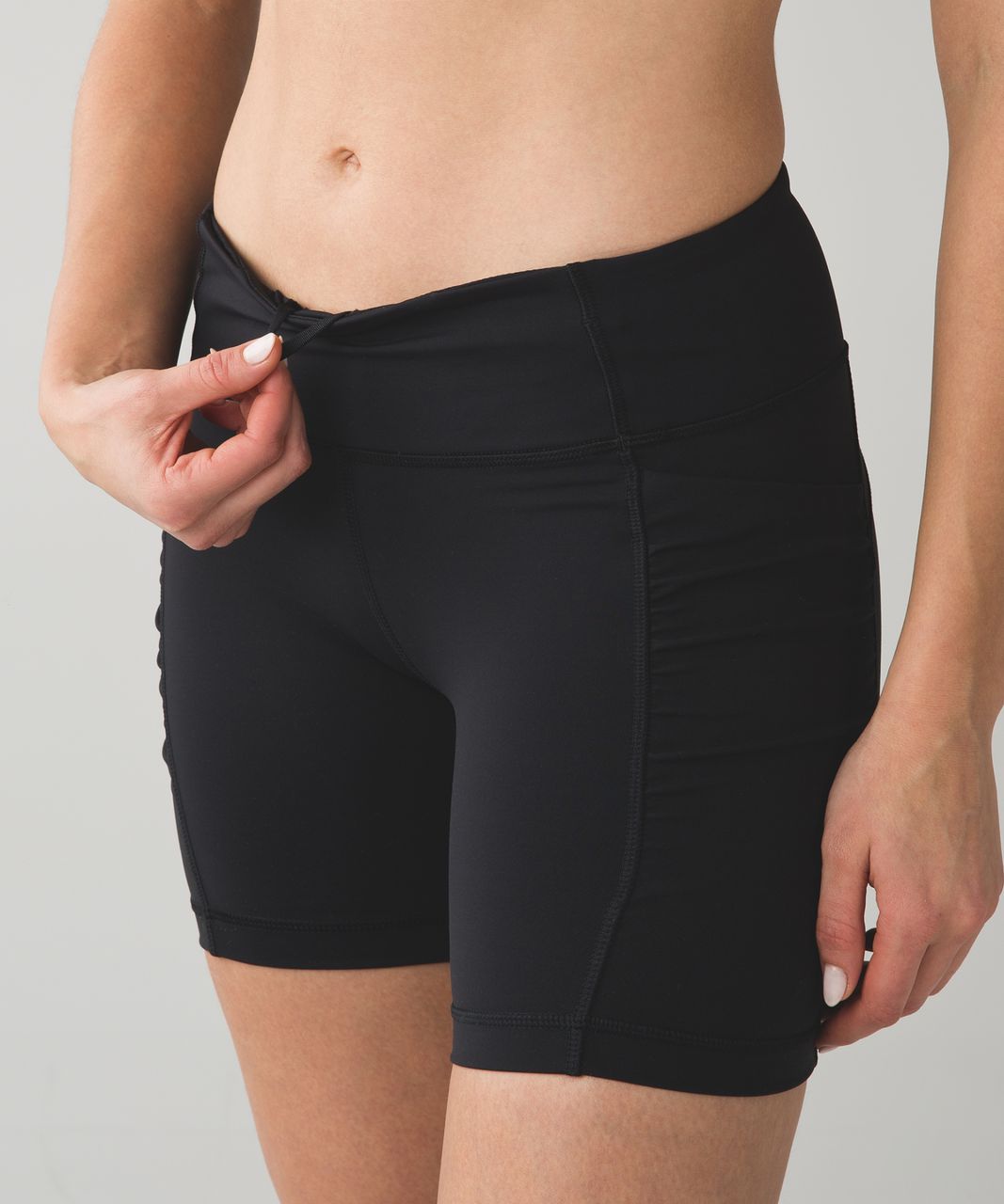 Lululemon Speed Track Short - Black - lulu fanatics