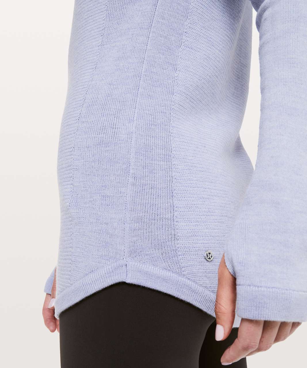 Lululemon Sit In Lotus Sweater - Heathered Lilac