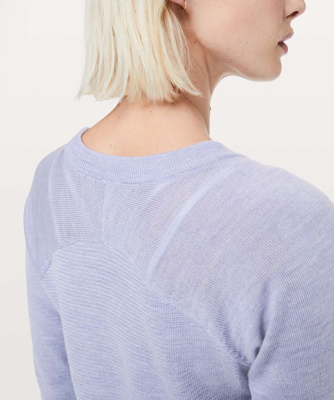 Lululemon Sit In Lotus Sweater - Heathered Lilac