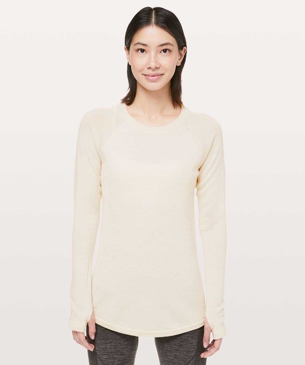 Lululemon Sit In Lotus Sweater - Angel Wing