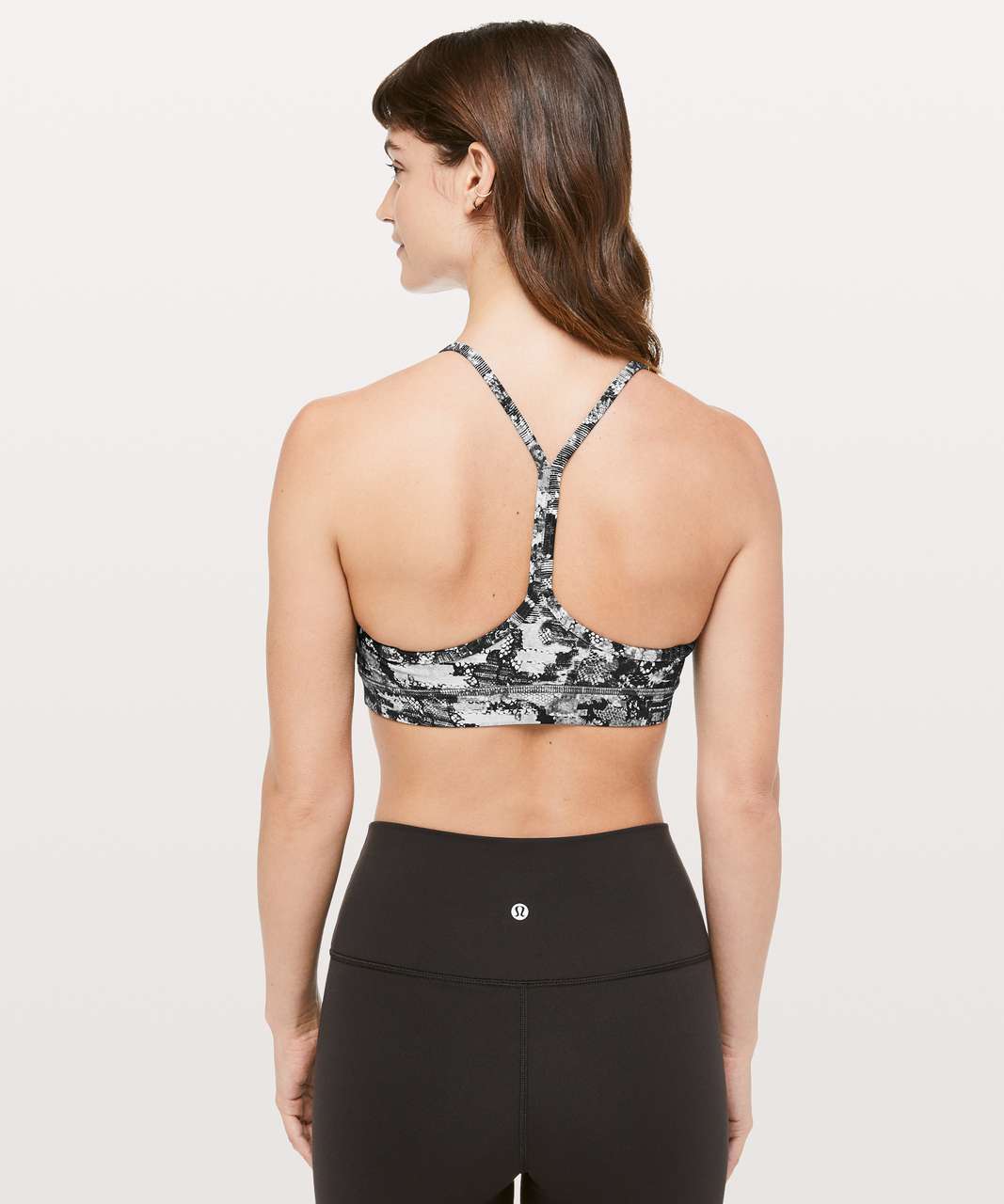 Lululemon Flow Y Bra *Nulu - Incognito Camo Multi Grey - lulu fanatics