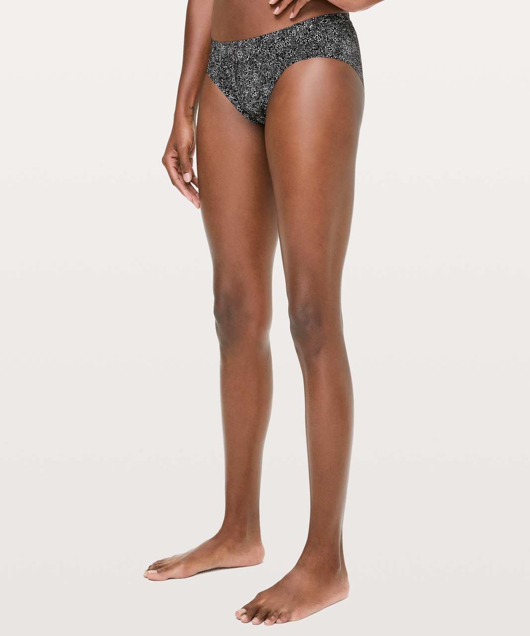 Lululemon Namastay Put Hipster - Ditzy Dot Ice Grey Black