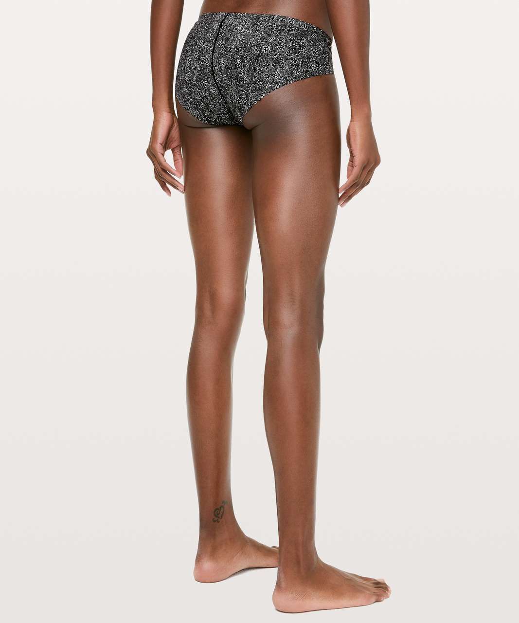 Lululemon Namastay Put Hipster - Ditzy Dot Ice Grey Black