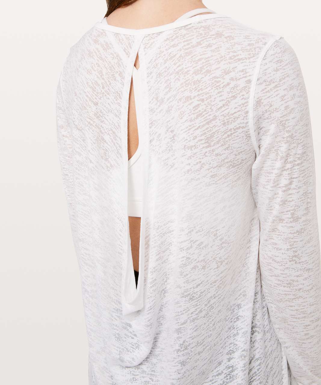 Lululemon Low Key Long Sleeve - White