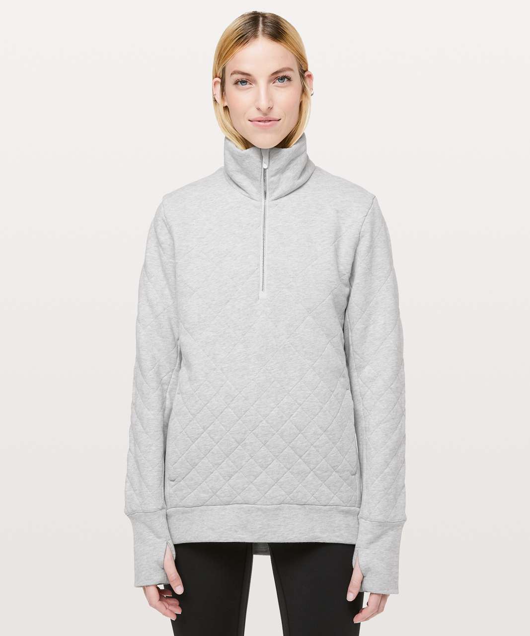 Lululemon Forever Warm Pullover - Heathered Core Dark Grey - lulu