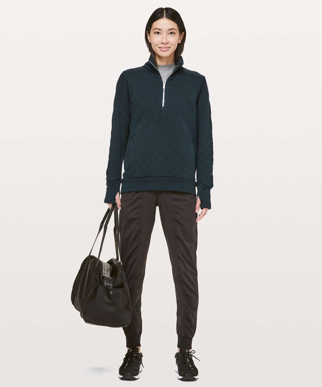 Lululemon Forever Warm Pullover - Heathered Core Dark Grey - lulu