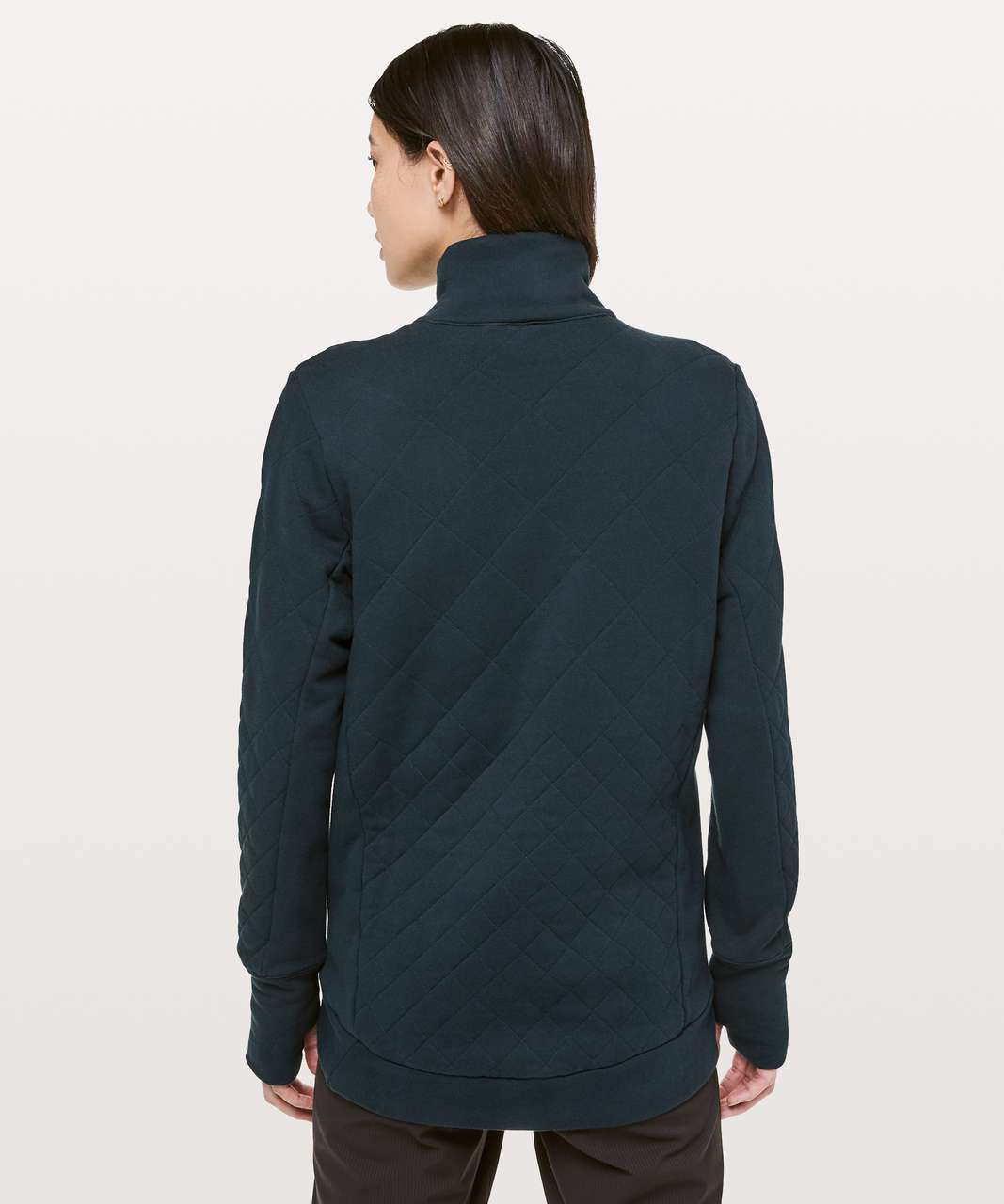 Lululemon Sleek Essentials Jacket - Nocturnal Teal - lulu fanatics