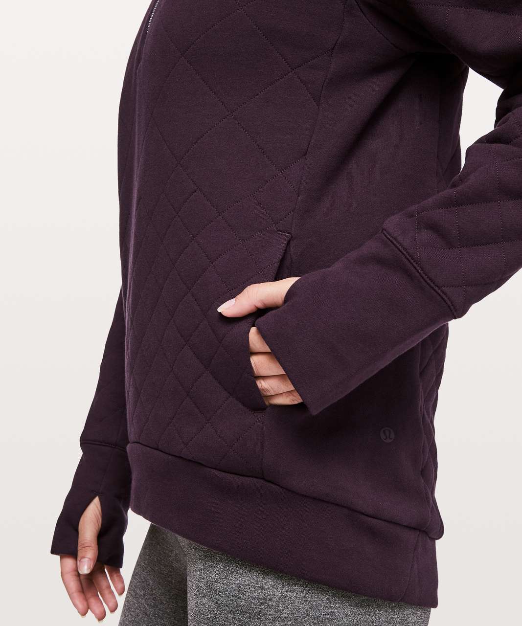 Lululemon Forever Warm Pullover - Black Cherry